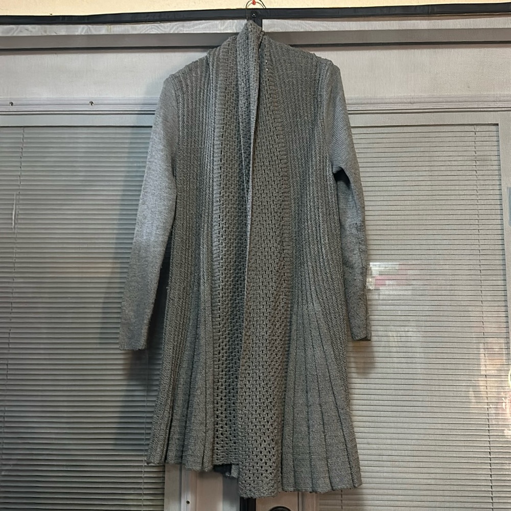 Mixed Knit Cardigan